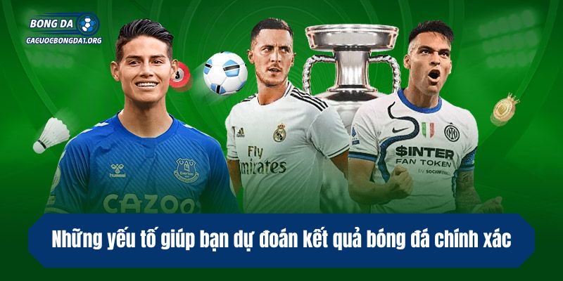Những yếu tố giúp bạn dự đoán kết quả bóng đá chính xác