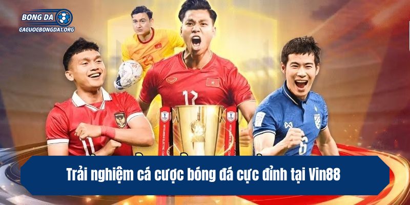 Trải nghiệm cá cược bóng đá cực đỉnh tại Vin88